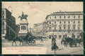 Napoli Città Monumento Vittorio Emanuele Piazza Municipio cartolina MX5827 – fronte