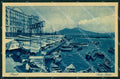 Napoli Città Strada Santa Lucia Barche Vesuvio cartolina MX5844 – fronte