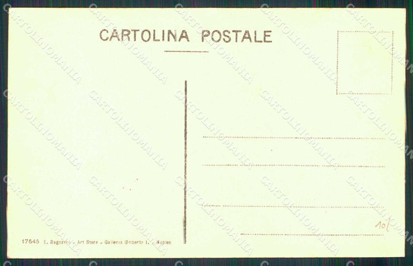 Napoli Città Posillipo Palazzo Spiriti Ragozino 17645 cartolina MX5848 – retro