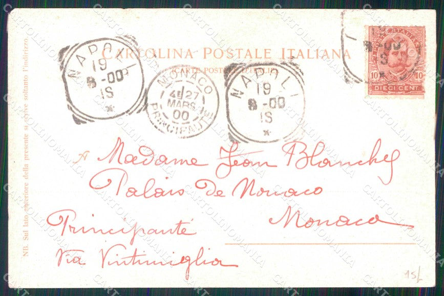 Napoli Città Marinella Spiaggia Pescatori Kunzli 2027 cartolina MX5872 – retro