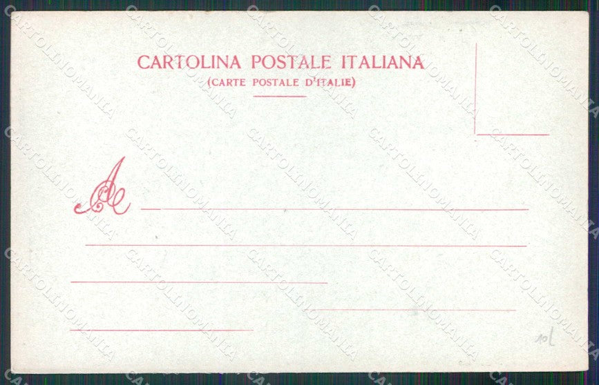 Napoli Città Villa Popolo Chiaro di Luna Ragozino 800 cartolina MX5883 – retro