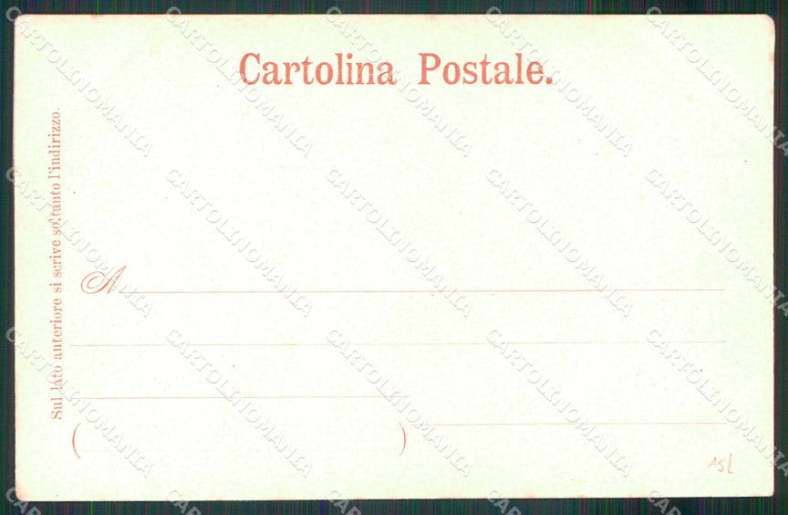 Napoli Città Strada Vittoria cartolina MX5886 – retro