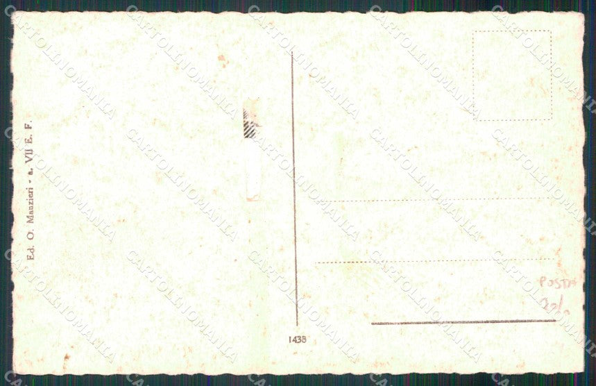 Napoli Città Palazzo Poste Telegrafi Palazzo Gravina cartolina MX5892 – retro