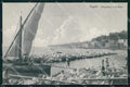 Napoli Città Mergellina Barche Posillipo Brunner 26032 cartolina MX5901 – fronte