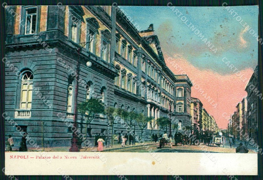 Napoli Città Palazzo Nuova Università ABRASA cartolina MX5915 – fronte