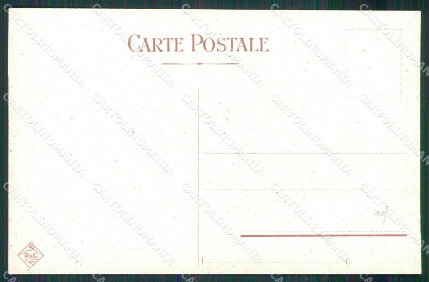 Napoli Città Eruzione Vesuvio cartolina MX5932 – retro
