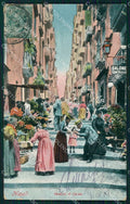 Napoli Città Gradoni Chiaia Ragozino 4528 PIEGHE cartolina MX5940 – fronte