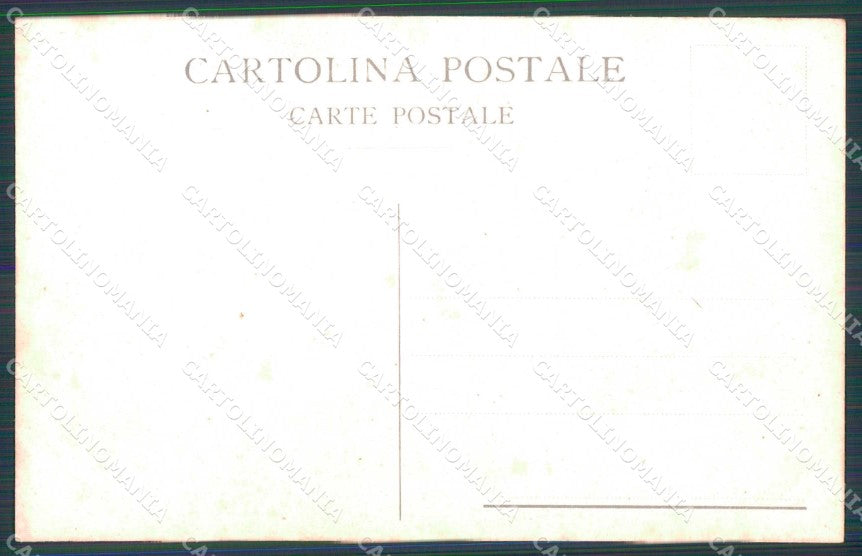 Napoli Città Hotel Santa Lucia Tavolini Veranda Richter cartolina MX5942 – retro