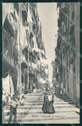 Napoli Città Pallonetto Santa Lucia Brunner 8492 cartolina MX5956 – fronte