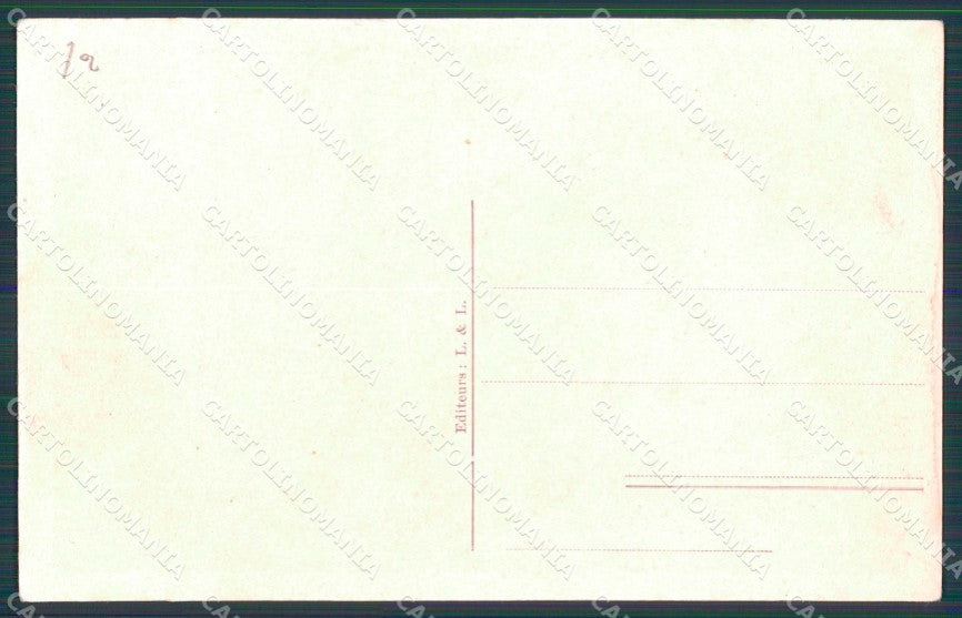 Napoli Città Vecchia Lehnert Landrock SCOLLATA cartolina MX5959 – retro