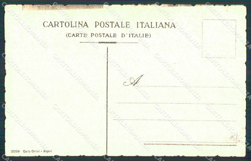 Napoli Città Gradoni Chiaia cartolina MX5961 – retro