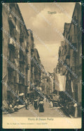 Napoli Città Vicolo Basso Porto Ragozino 22990 cartolina MX5979 – fronte