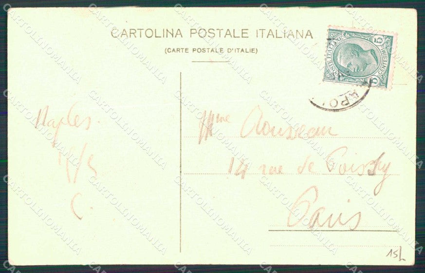 Napoli Città Vicolo Basso Porto Ragozino 22990 cartolina MX5979 – retro