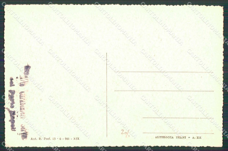 Napoli Città Palazzo Corporazioni Alterocca 140308 cartolina MX5983 – retro