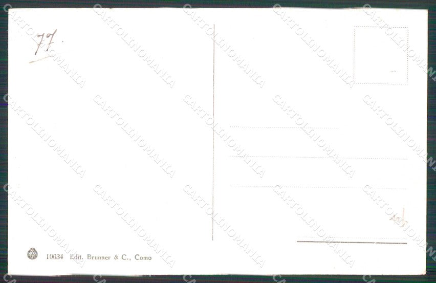 Napoli Città Gradoni Chiaia Brunner 10634 cartolina MX5984 – retro
