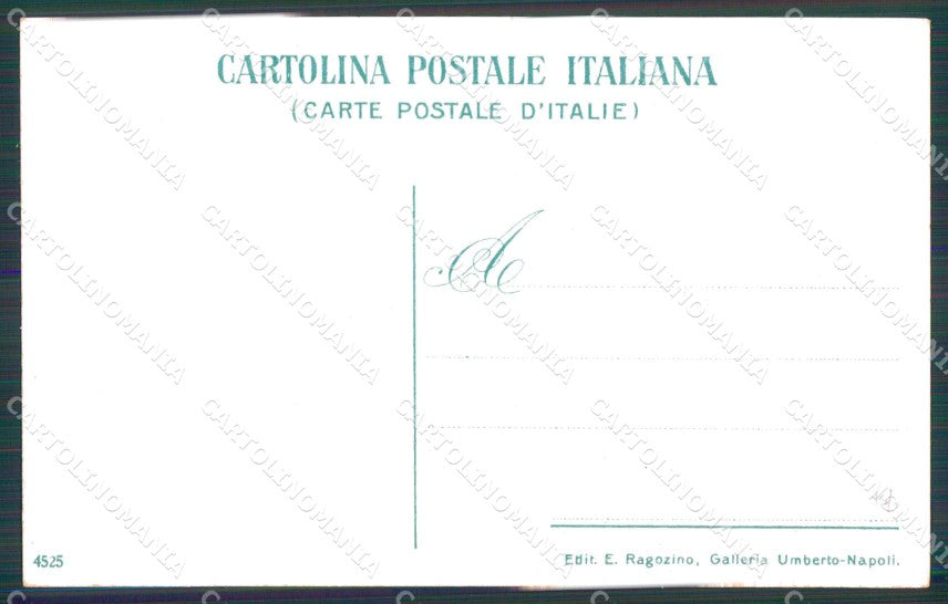 Napoli Città Pallonetto Santa Lucia Ragozino 4525 cartolina MX5991 – retro