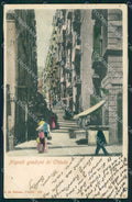 Napoli Città Gradoni Chiaia cartolina MX6020 – fronte