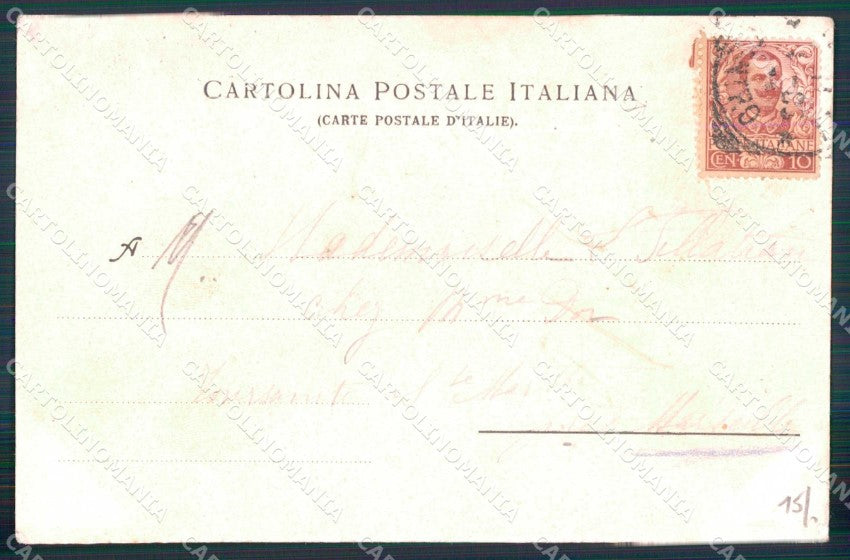 Napoli Città Vico Via Porto Ragozino 4040 cartolina MX6023 – retro