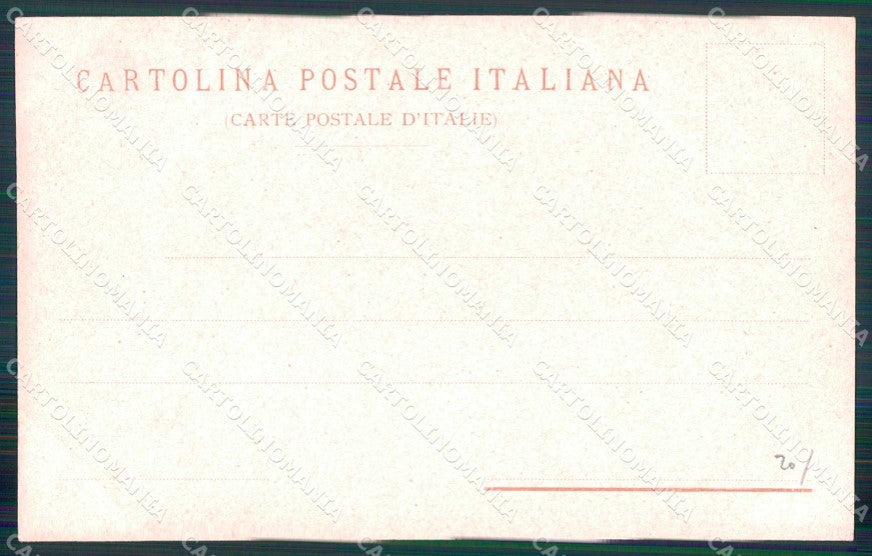 Napoli Città Veliero Studio Artistico Richter 374 cartolina MX6026 – retro