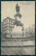 Napoli Città Monumento Giuseppe Garibaldi cartolina MX6031 – fronte