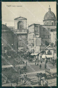 Napoli Città Porta Capuana Brunner 8139 PIEGHINA cartolina MX6049 – fronte