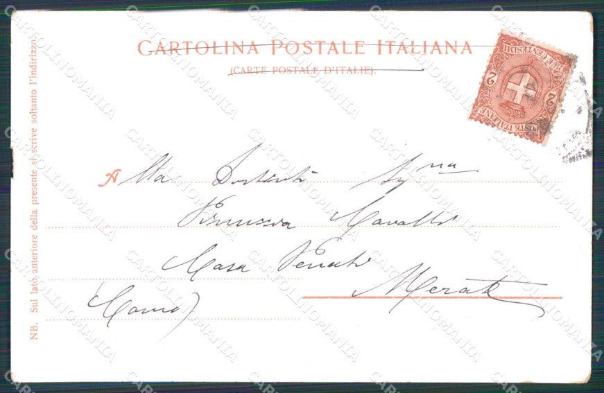Napoli Città Porta Capuana Giuliano Maiano Trenkler 4481 cartolina MX6053 – retro