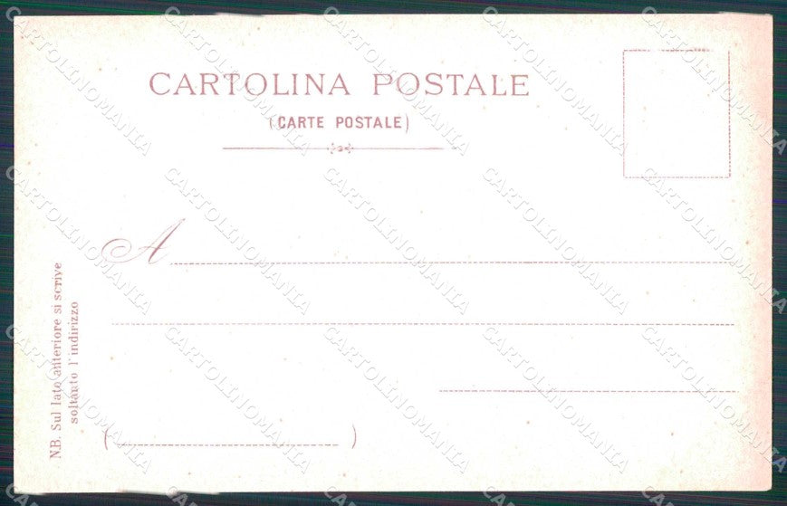 Napoli Città Marina Case Vecchie Ragozino cartolina MX6071 – retro
