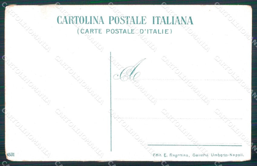 Napoli Città Via Basso Porto Ragozino 4531 cartolina MX6075 – retro