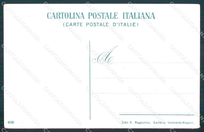 Napoli Città Via Basso Porto Ragozino 4530 cartolina MX6083 – retro