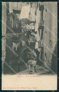 Napoli Città Vico Via Porto Ragozino 4040 cartolina MX6091 – fronte