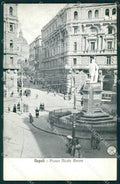 Napoli Città Piazza Nicola Amore Tram Alterocca 5795 cartolina MX6092 – fronte