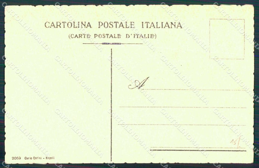 Napoli Città Gradoni Chiaia cartolina MX6110 – retro