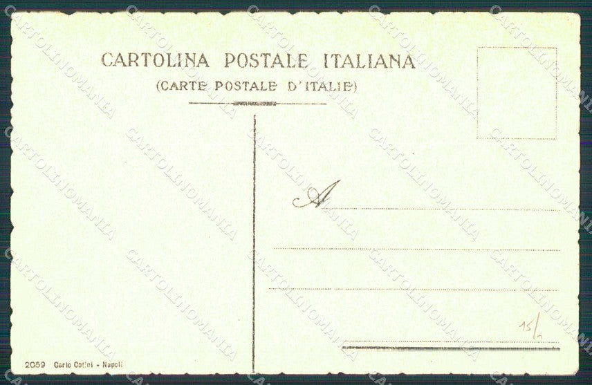 Napoli Città Gradoni Chiaia cartolina MX6113 – retro