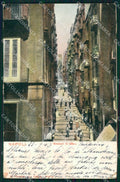 Napoli Città Gradoni Chiaia Trenkler 16978 cartolina MX6115 – fronte