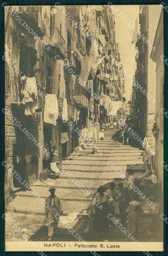 Napoli Città Pallonetto Santa Lucia Ragozino 17634 cartolina MX6116 – fronte