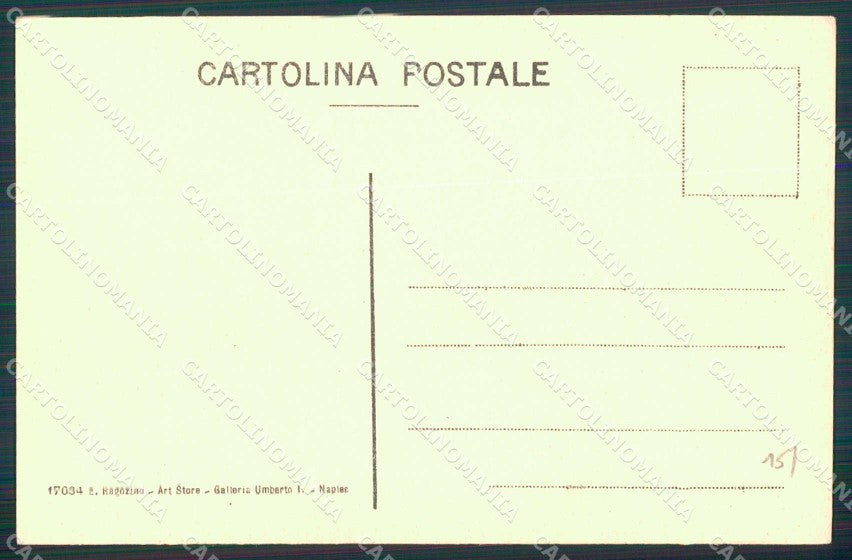 Napoli Città Pallonetto Santa Lucia Ragozino 17634 cartolina MX6116 – retro