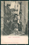 Napoli Città Vico Via Porto Ragozino 4040 cartolina MX6120 – fronte