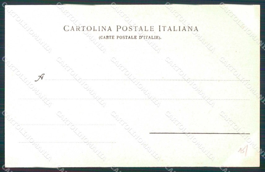 Napoli Città Vico Via Porto Ragozino 4040 cartolina MX6120 – retro