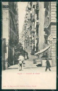 Napoli Città Gradoni Chiaia Ragozino 4069 cartolina MX6122 – fronte