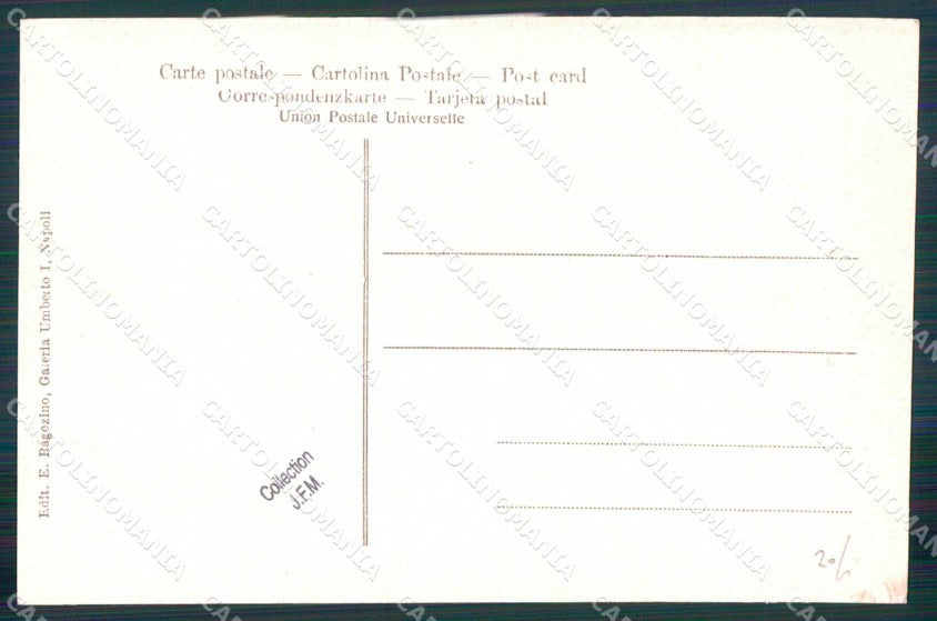 Napoli Città Via Basso Porto Ragozino cartolina MX6123 – retro