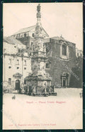 Napoli Città Piazza Trinità Maggiore Ragozino 4050 cartolina MX6124 – fronte
