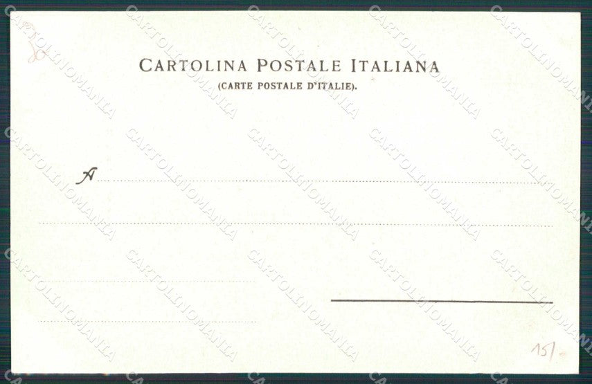 Napoli Città Marina Case Vecchie Ragozino 4133 cartolina MX6131 – retro