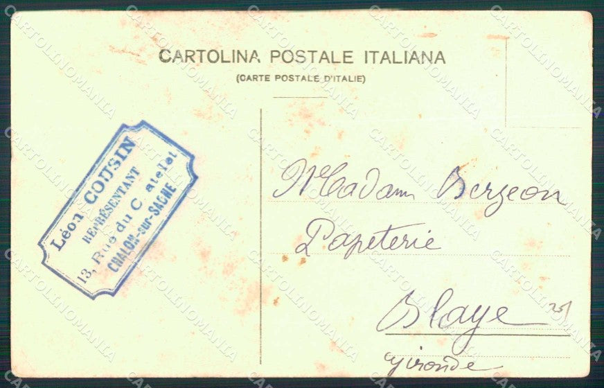 Napoli Città Vicolo Basso Porto Ragozino 22991 cartolina MX6134 – retro