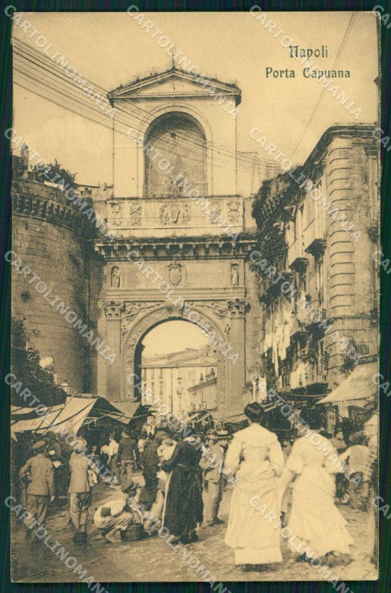 Napoli Città Porta Capuana Ragozino 21914 145 cartolina MX6137 – fronte