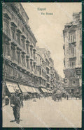 Napoli Città Via Roma Ragozino 22121 cartolina MX6144 – fronte