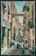 Napoli Città Via Basso Porto Ragozino 4531 PIEGA cartolina MX6166 – fronte