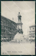 Napoli Città Monumento Giuseppe Garibaldi Brunner 8458 cartolina MX6170 – fronte