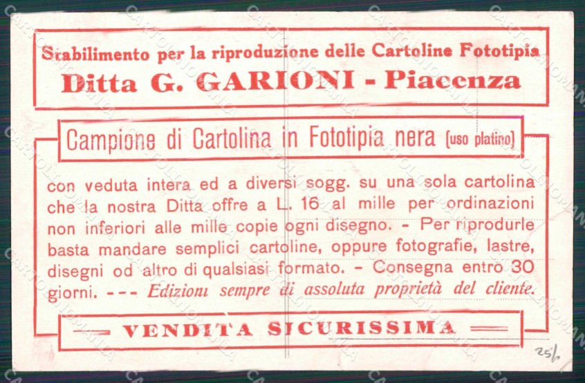 Napoli Città Esposizioni Roma Piazza d Armi Santa Lucia PIEGA cartolina MX6178 – retro