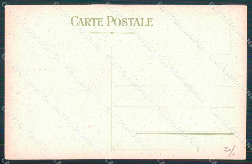 Napoli Città Caserma Pizzofalcone Militari Bersaglieri cartolina MX6181 – retro