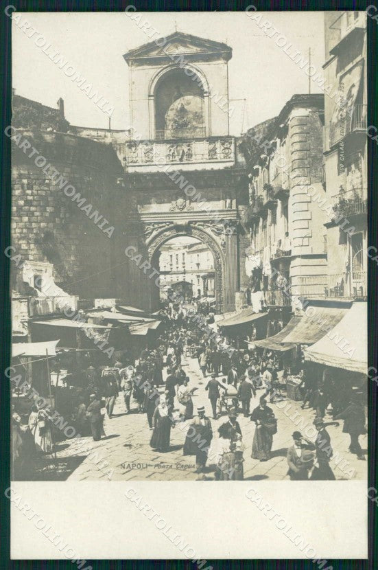 Napoli Città Porta Capuana Foto cartolina MX6194 – fronte